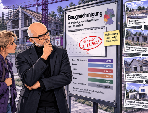 Baugenehmigung: Geltungsdauer, Baubeginn und Erlöschen